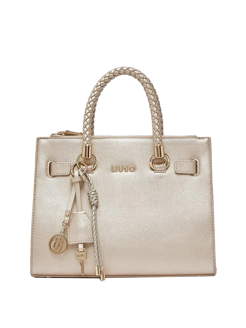 Liu Jo Borsa A Tracolla Liu Jo Logo Frontale Gold