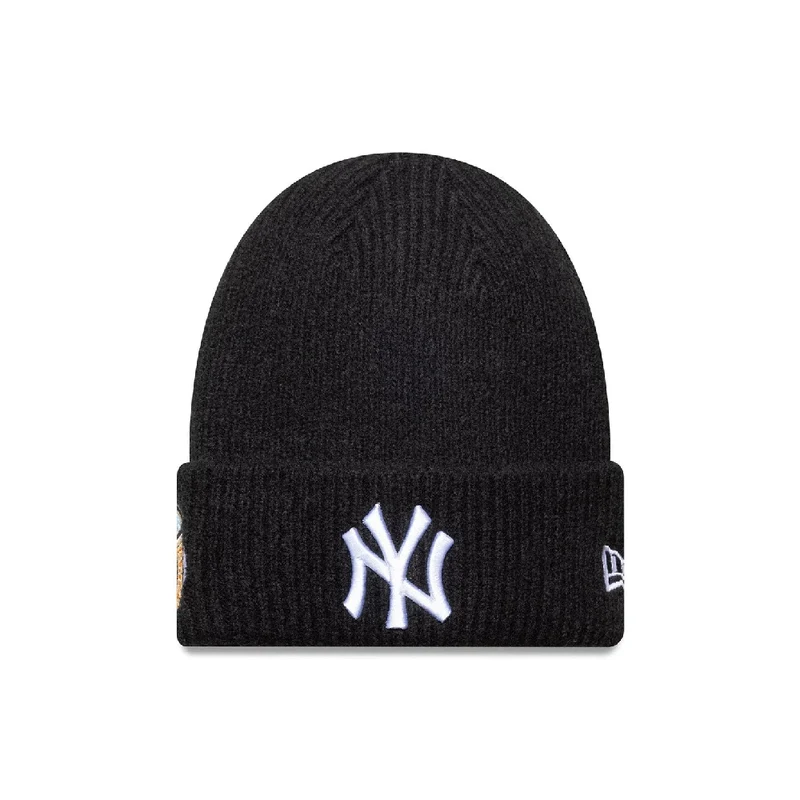 New York Yankees MLB World Series Black Cuff Knit Beanie Hat