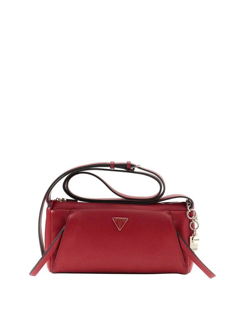 Guess Borsa A Tracolla Guess Devon Mini - Dark Cherry