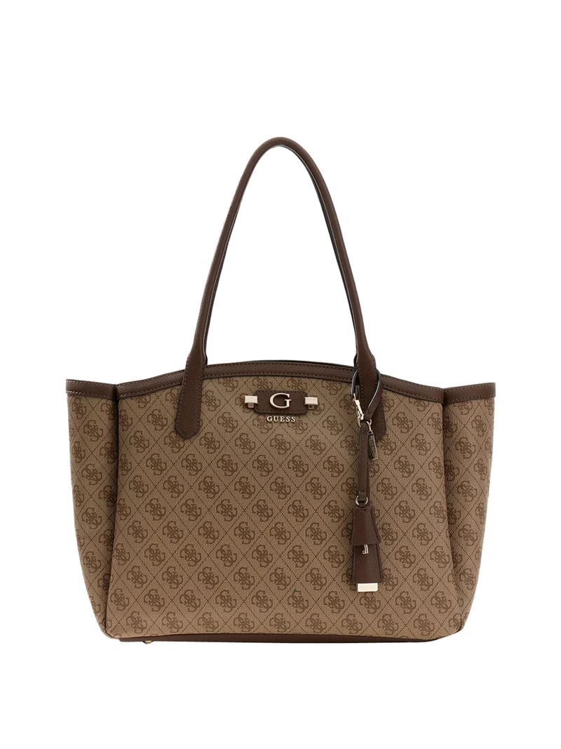 Guess Borsa A Mano Guess Lindsey Beige