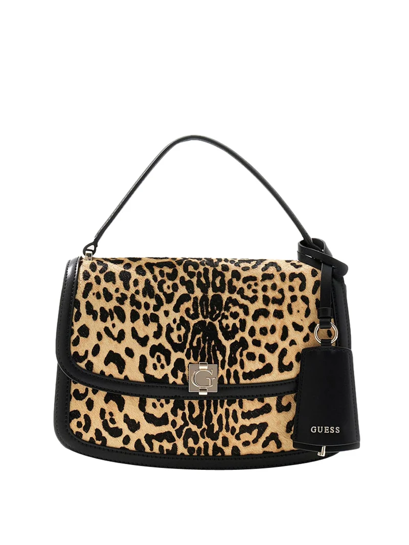 Guess Borsa A Mano Guess Audrey Convertible - Leopard