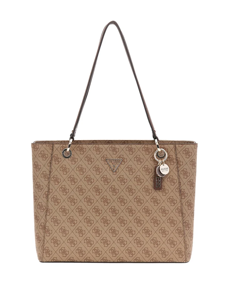 Guess Borsa A Mano Guess Noelle Li Tech Tote - Brown
