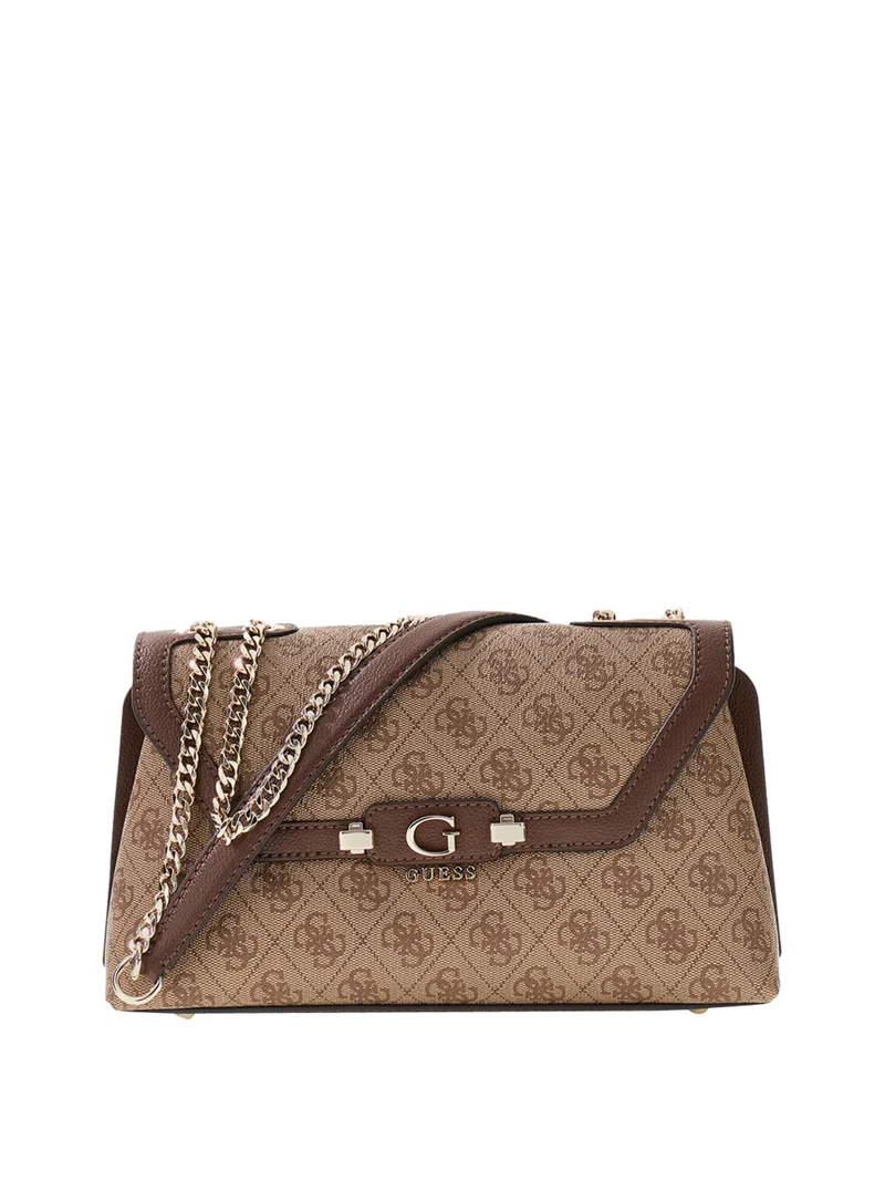 Guess Borsa A Tracolla Guess Lindsey Convertible - Beige