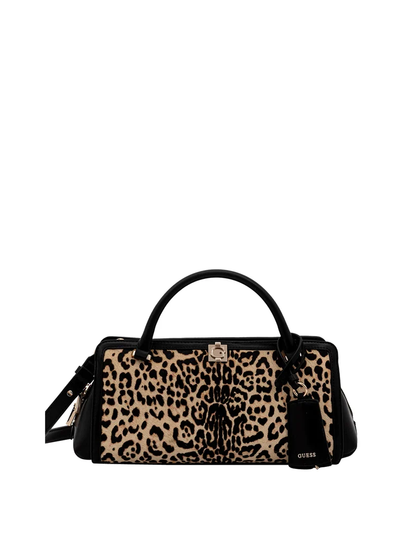 Guess Borsa A Mano Guess Audrey Leopard