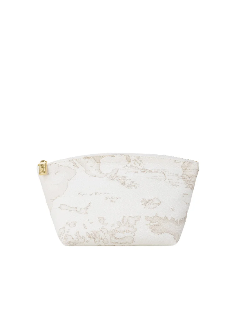 Alviero Martini Pochette Stampa Geo Soft White