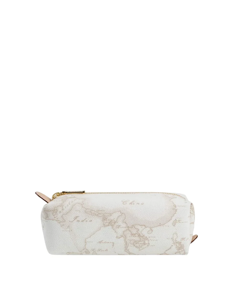 Alviero Martini Pochette Donna Stampa Geo Soft White
