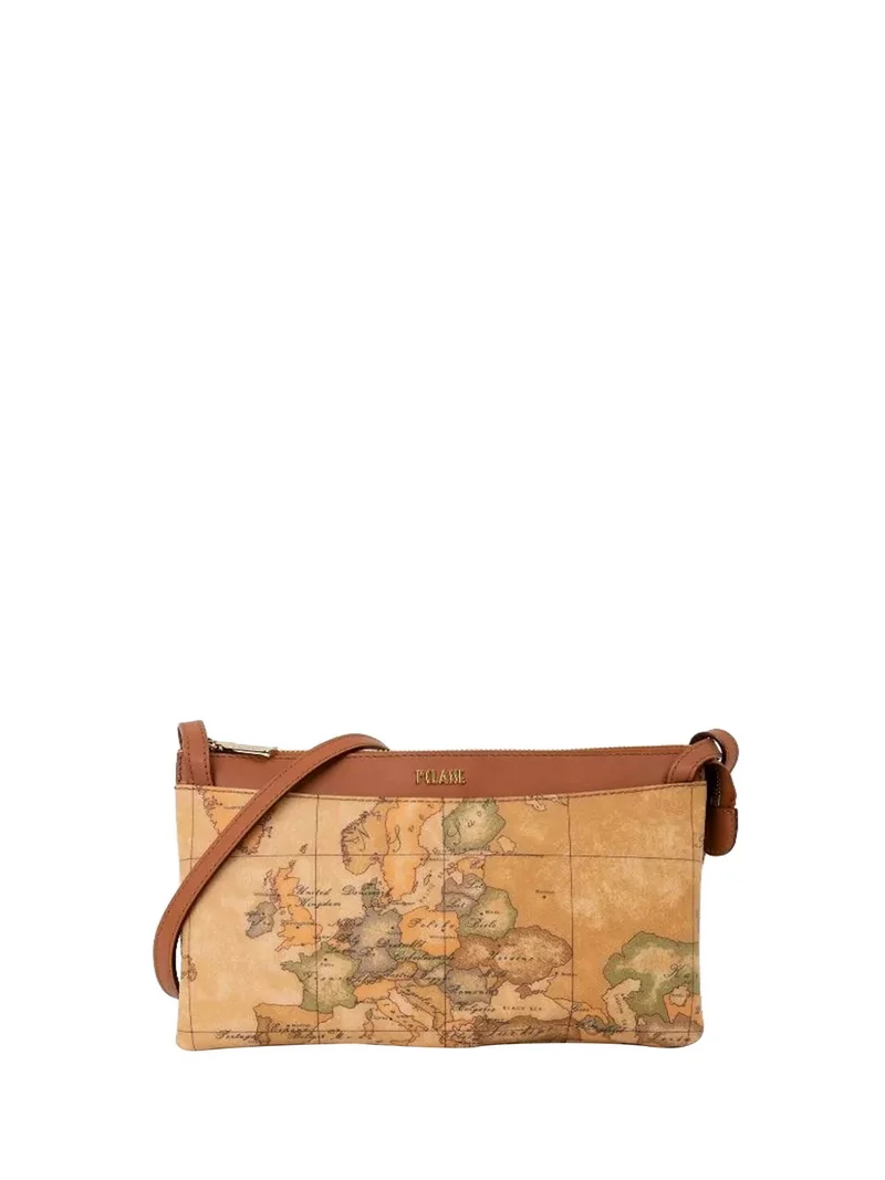 Alviero Martini Borsa A Tracolla Media Donna Geo Classic Naturale