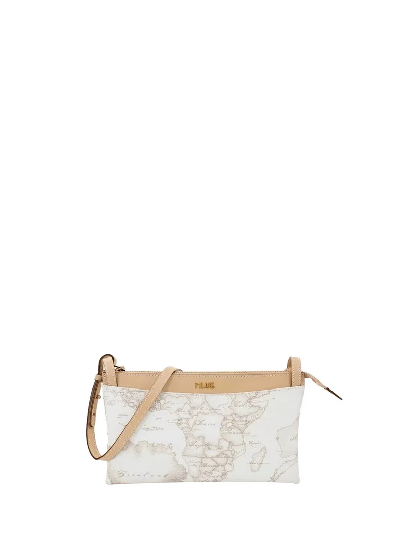 Alviero Martini Borsa A Tracolla Media Donna Geo Classic Bianco