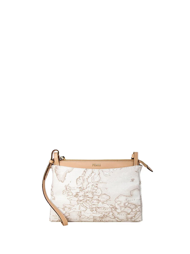 Alviero Martini Borsa A Tracolla Media Donna Geo Classic Bianco