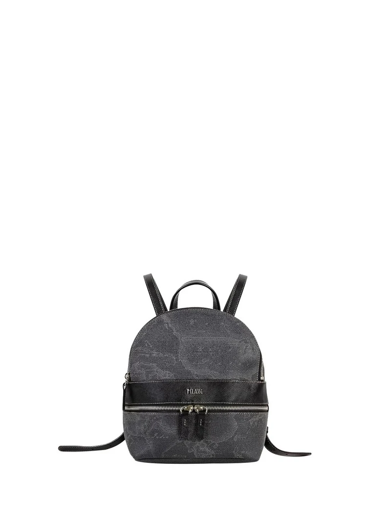 Alviero Martini Zaino Donna Geo Black Con Logo Nero
