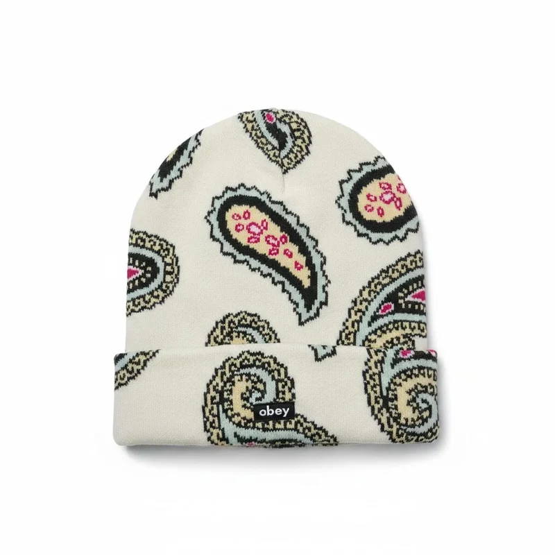 OBEY PAISLEY BEANIE