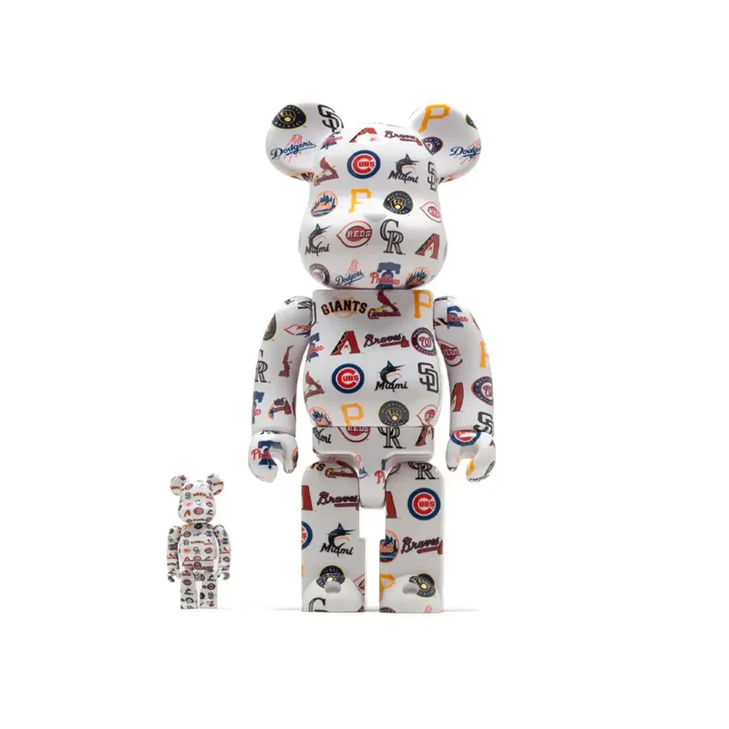 BEARBRICK 400% MLB NATIONAL LEAGUE 2-PACK