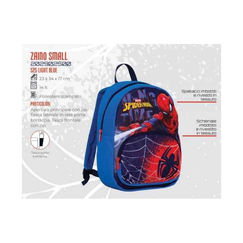 ZAINO SMALL SPIDER-MAN ASILO