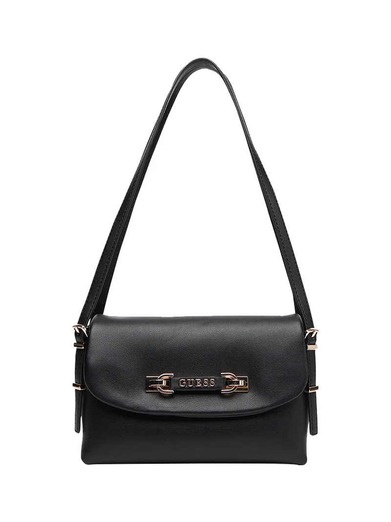Guess Borsa a Tracolla Lefia Flap - Nero