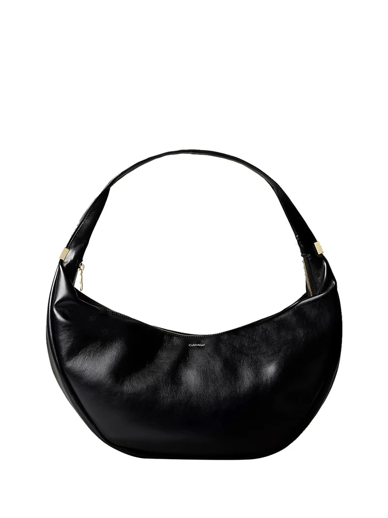 Calvin Klein Borsa a Spalla Hobo Grande - Nero