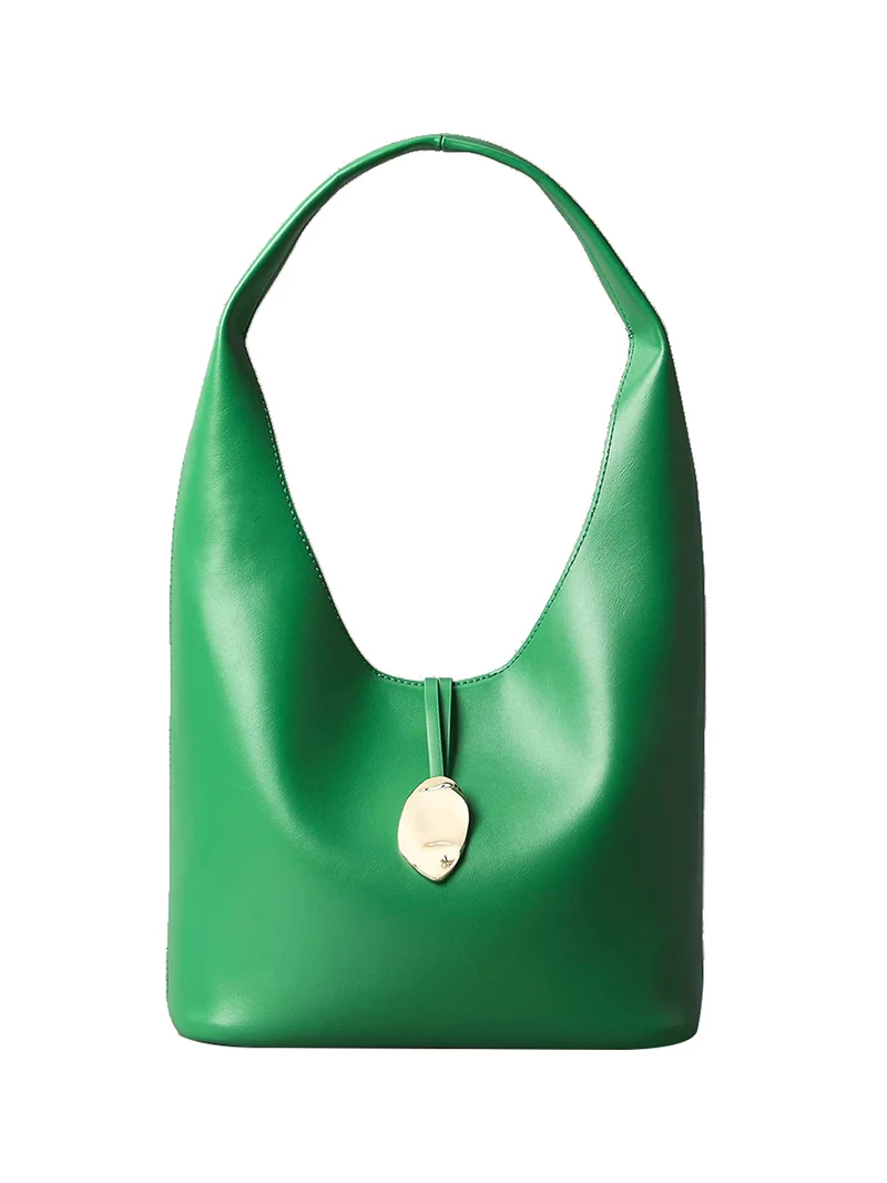 Calvin Klein Borsa A Tracolla Piccola E Morbida In Raso - Verde