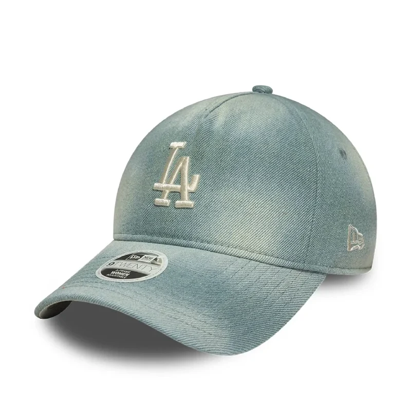 LA Dodgers Womens MLB Denim Light Blue 9TWENTY A-Frame Adjustable Cap
