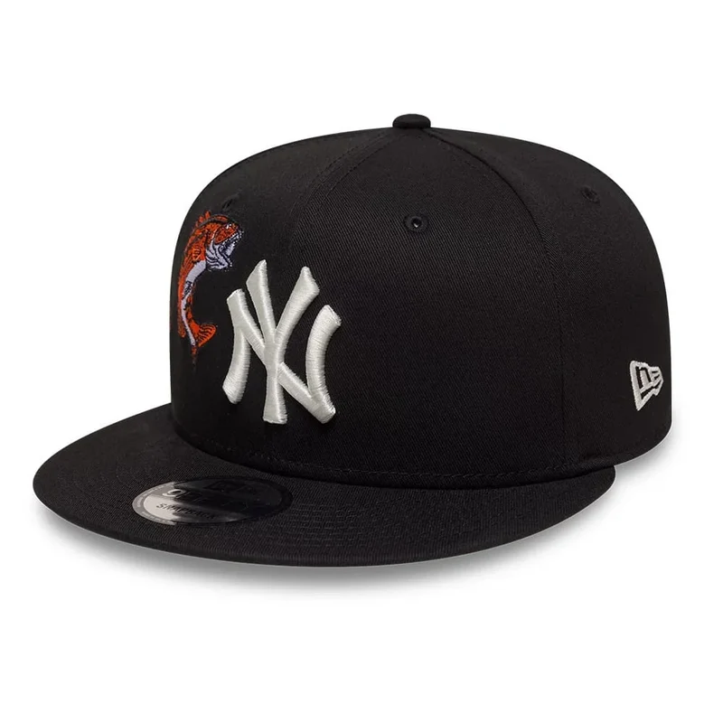 New York Yankees MLB Outdoor Icon Black 9FIFTY Snapback Adjustable Cap