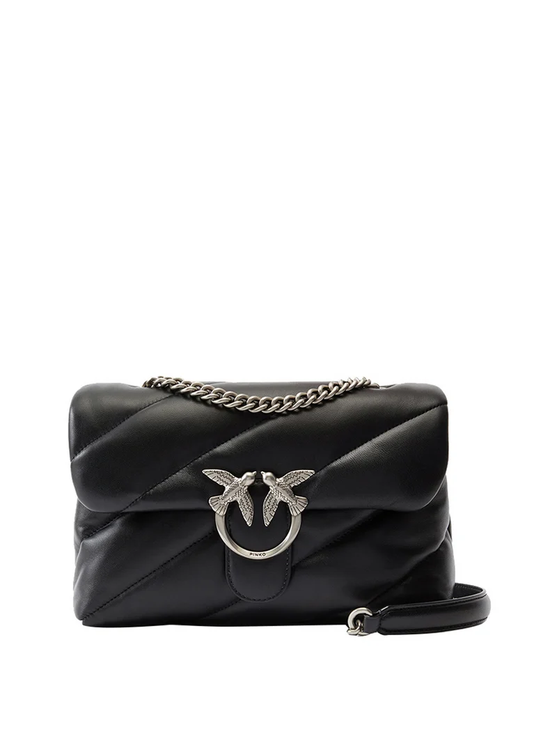 Pinko Borsa A Tracolla Pinko Love Puff Classic Cl Sheep - Nero/Argento