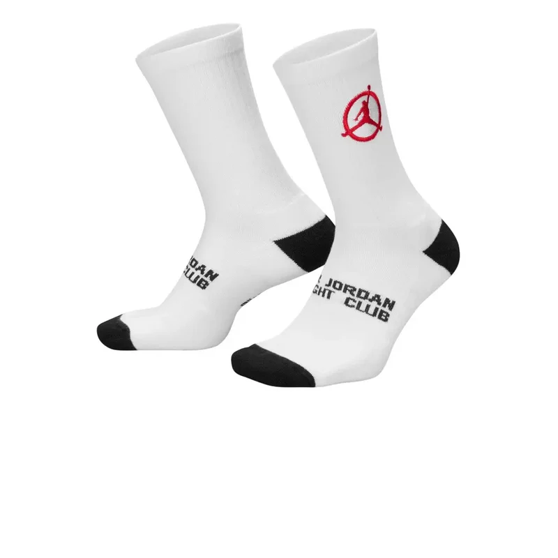 Flight Club Cushioned Crew Socks White