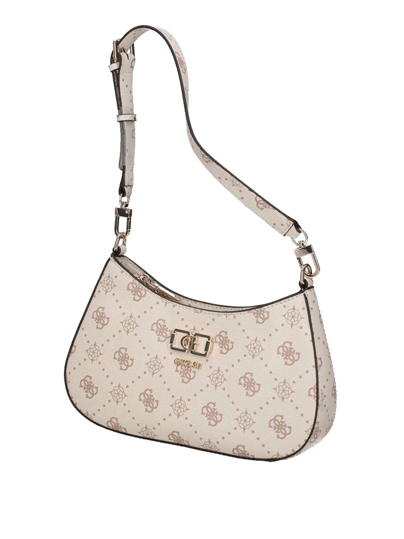 Guess Borsa A Tracolla Guess Emelie - Crema