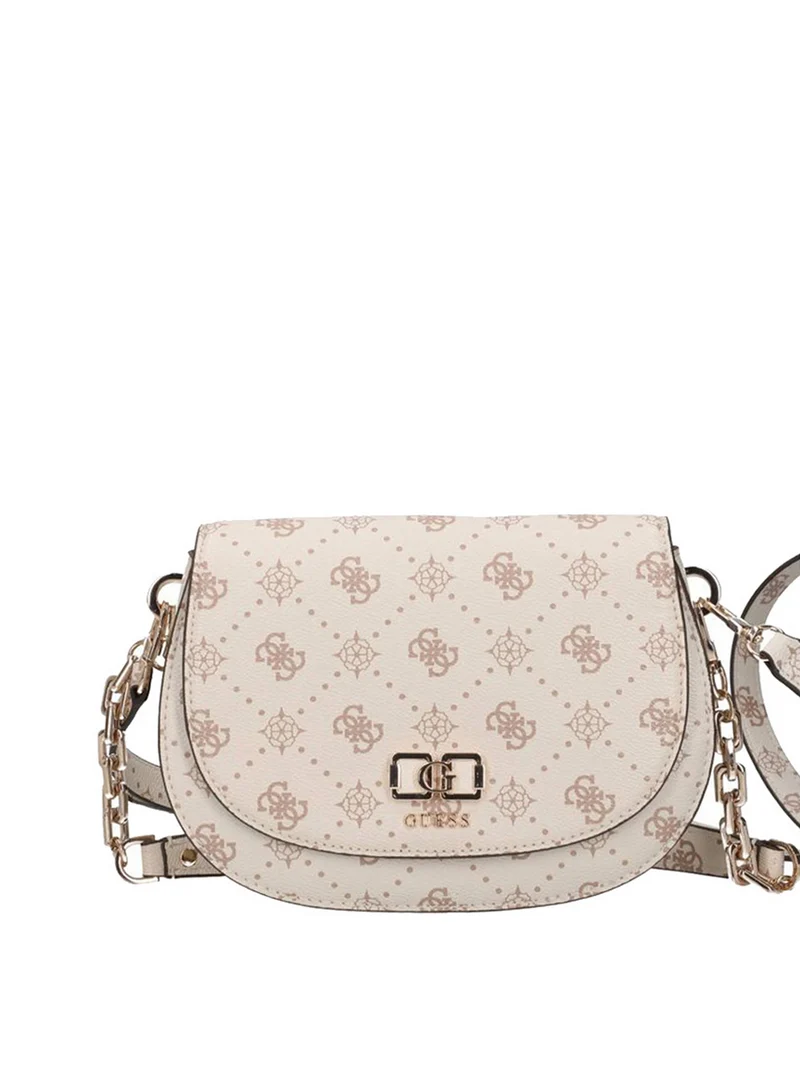 Guess Borsa A Tracolla Guess Emelie - Crema