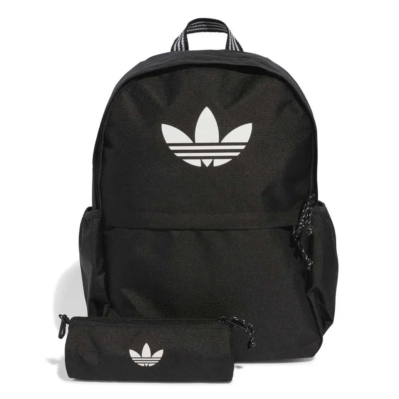 Backpack With Pencil Case Black