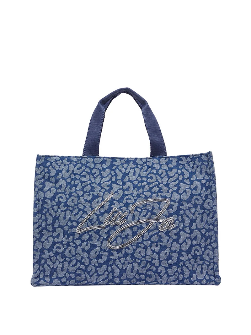 Liu Jo Borsa A Mano Liu Jo Animalier - Blu Denim