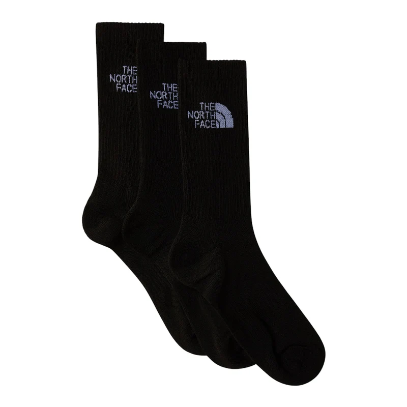 Multi Sport Cush Crew Sock 3 Pairs Black