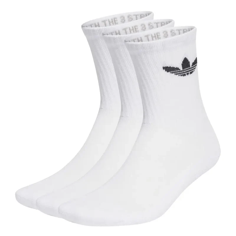 Trefoil Cushion Crew Socks (3 Pairs)