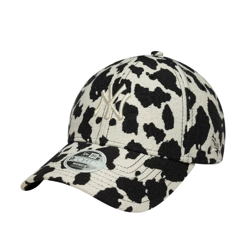 New York Yankees Womens MLB Cow Midi Black 9FORTY Cap