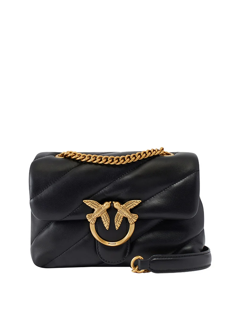 Pinko Borsa A Tracolla Pinko Love Puff Mini Cl Sheep - Nero/Oro