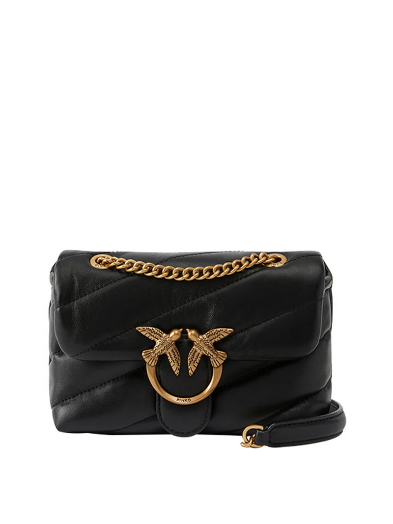Pinko Borsa A Tracolla Pinko Love Puff Baby Cl Sheep - Nero/Oro