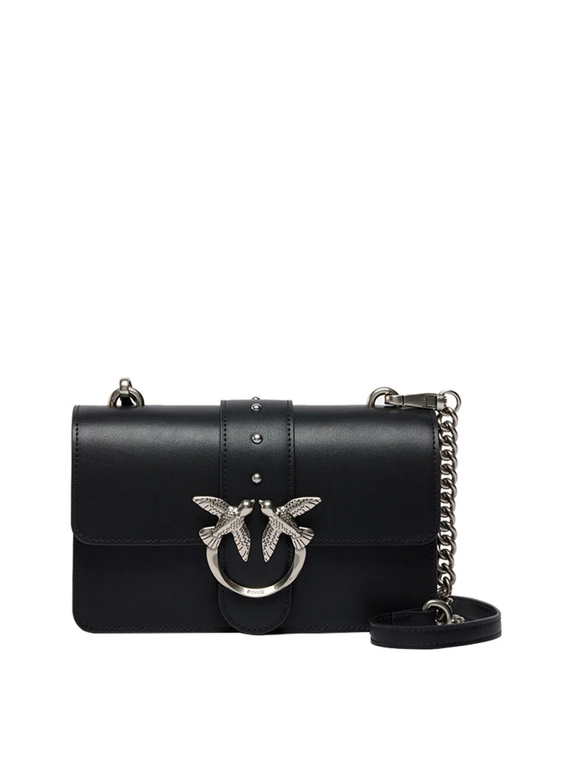 Pinko Bosa A Tracolla Pinko Love One Mini - Nero/Argento