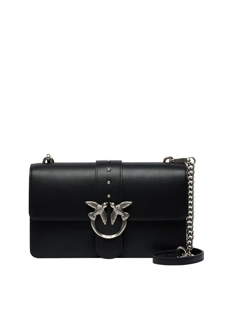 Pinko Borsa A Tracolla Pinko Love One Classic - Nero/Argento