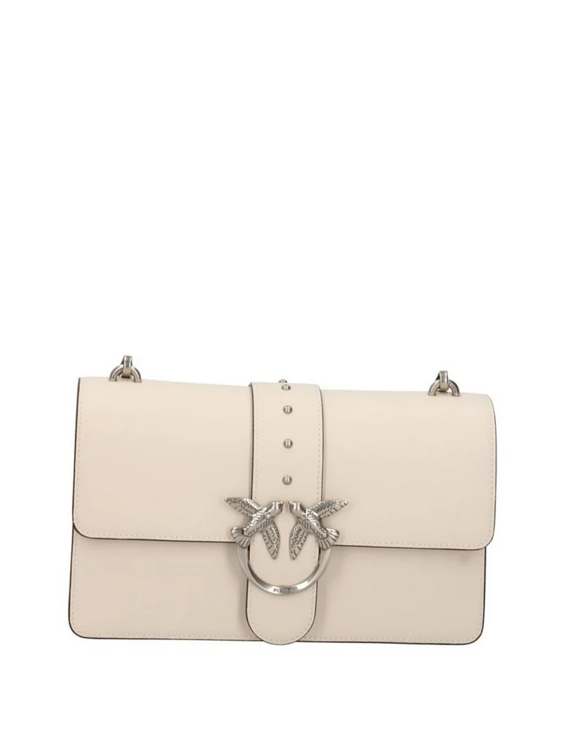 Pinko Borsa A Tracolla Pinko Love One Mini Classic - Beige/Grigio