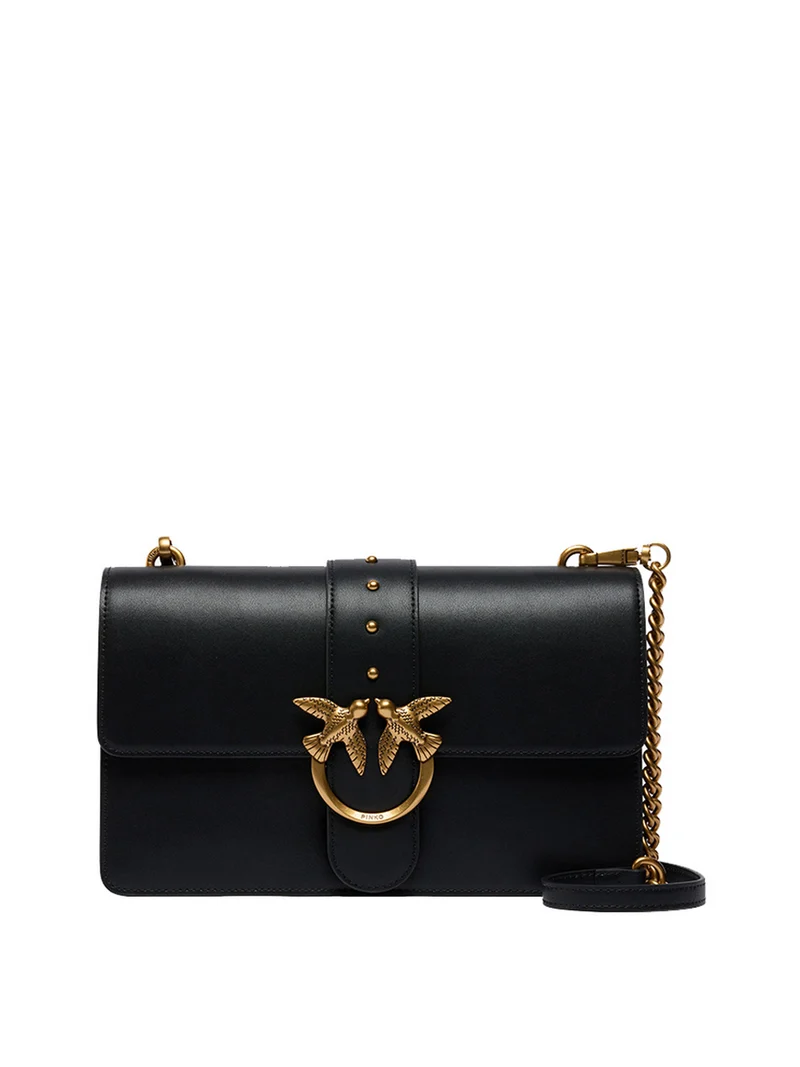 Pinko Borsa A Tracolla Pinko Love One Classic - Nero/Oro