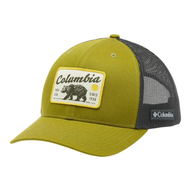 Mesh Snapback Cap Green