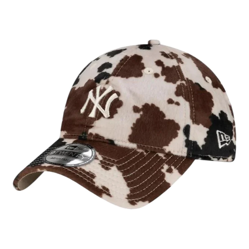New York Yankees Animal Print Beige 9TWENTY Adjustable Cap
