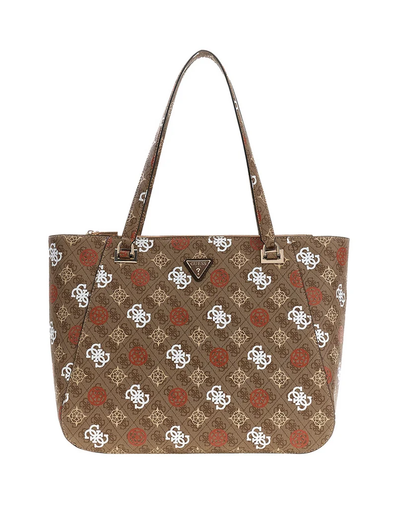 Guess Borsa a Mano Guess Eliette Logo - Marrone