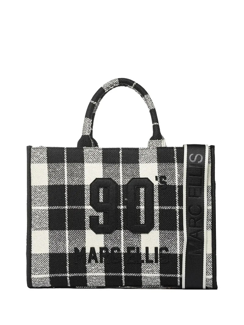 Marc Ellis Borsa A Mano Marc Ellis Buby Baseball - Nero