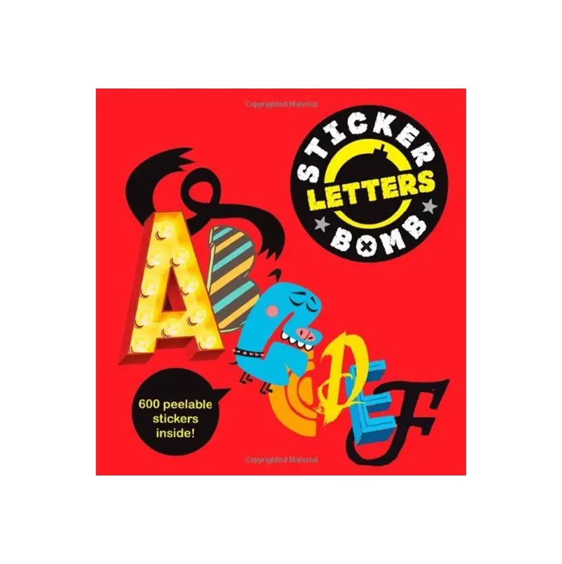 Stickerbomb Letters