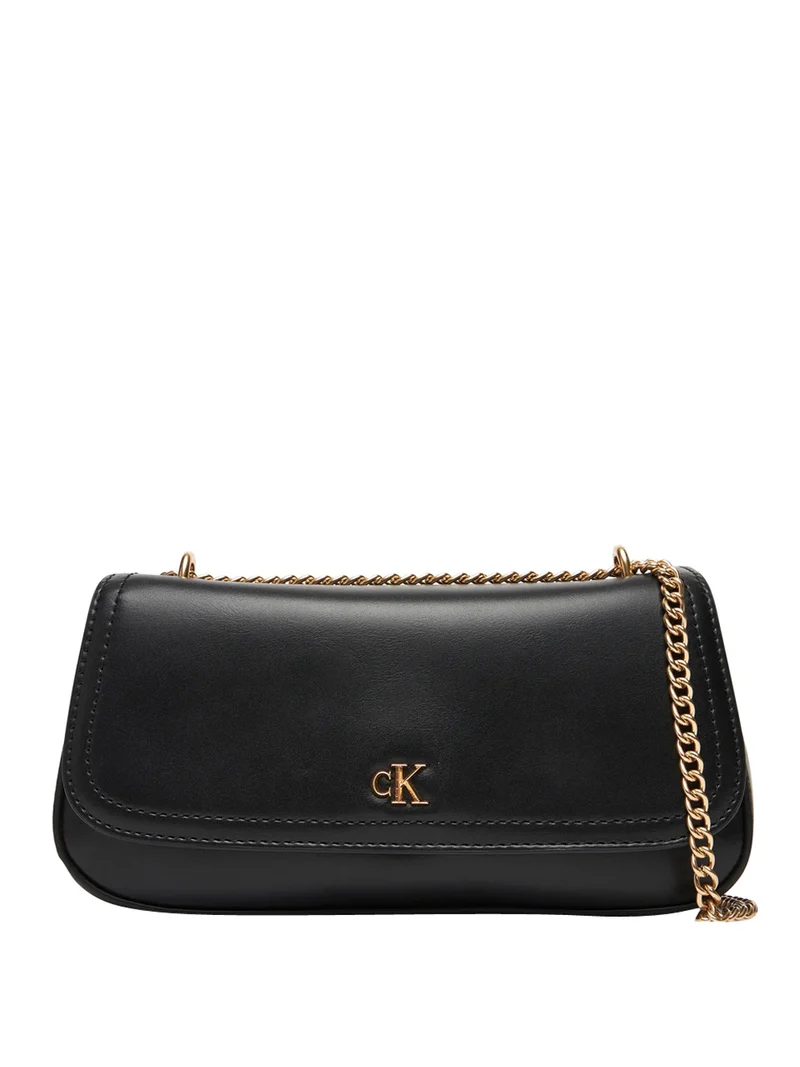 Calvin Klein Borsa a Tracolla Calvin Klein Ck Convertible Chain Small - Nero