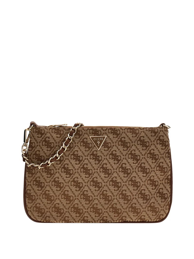 Guess Pochette Guess Con Logo - Beige