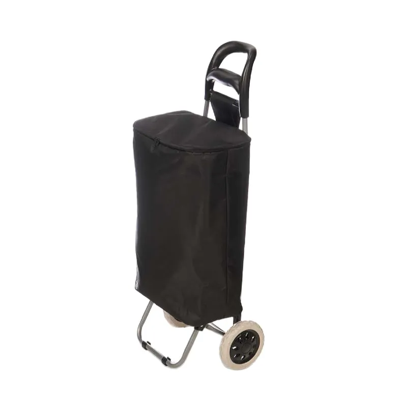 Carrello Porta Spesa anziani con Borsa Termico 32lt Max 25kg Chiusura Ermetica