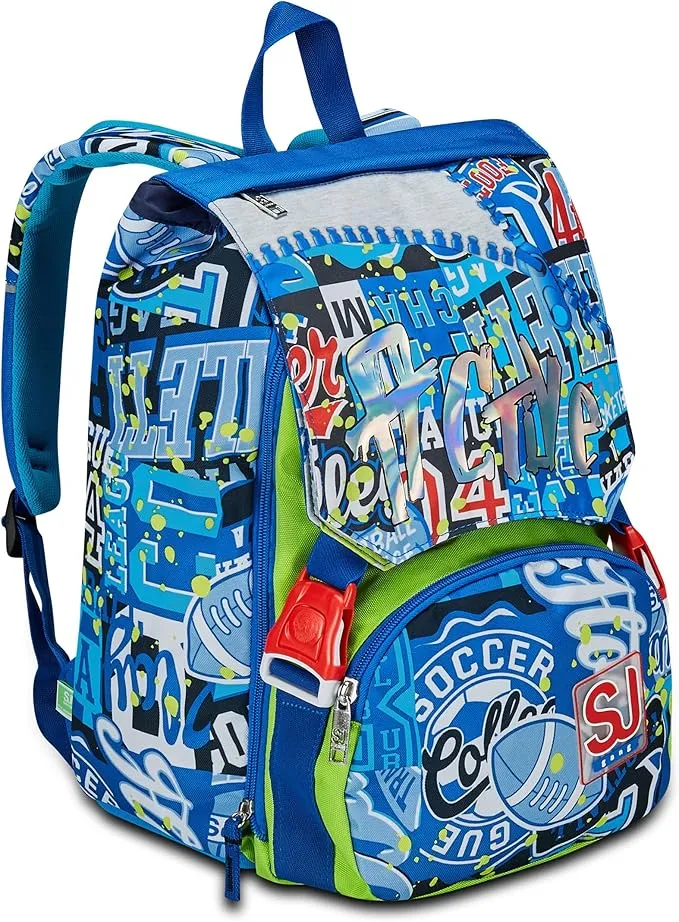 ZAINO SDOPP BIG SJ GANG BLU REALBASKET - COLORI ASSORTITI CASUALI