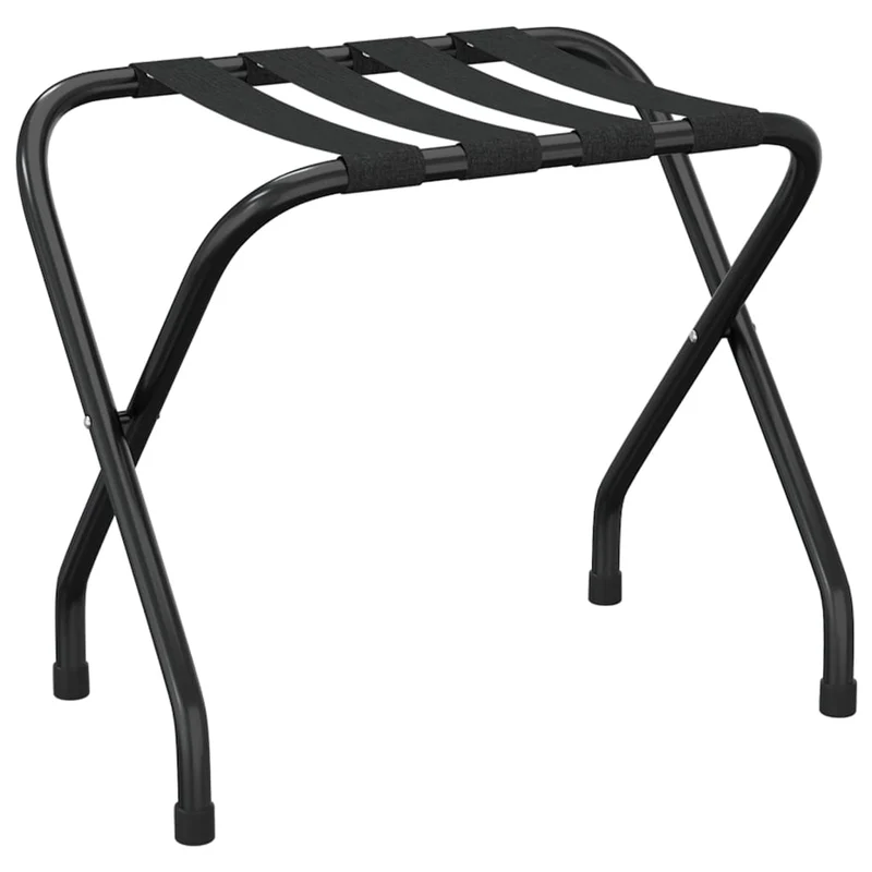 Portapacchi in Acciaio 56x40x49 cm Nero
