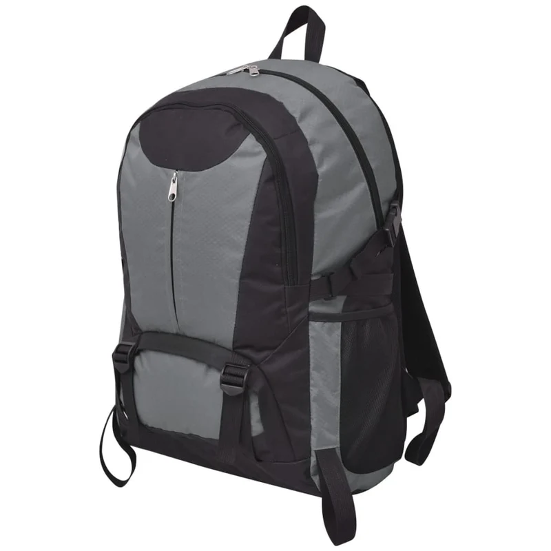 Zaino da Trekking 40L 32 x 22 x 53 cm Nero e Grigio