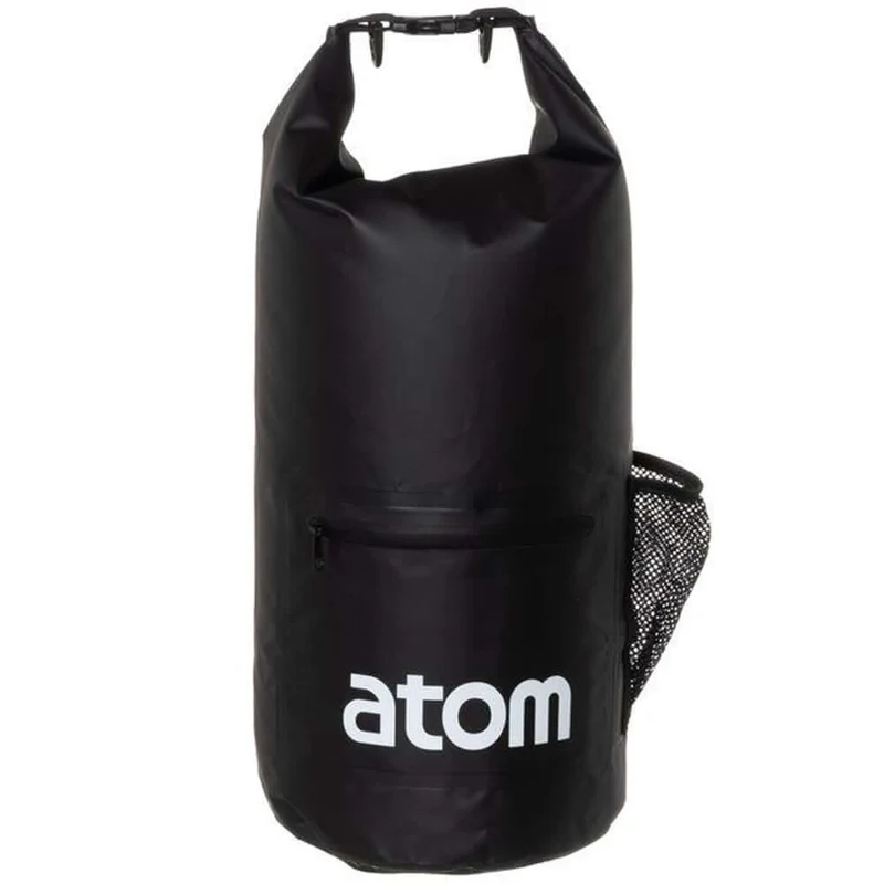 Borsa Impermeabile 20 Litri Sacco Nero Waterproof per Capeggio Sport Ciclismo