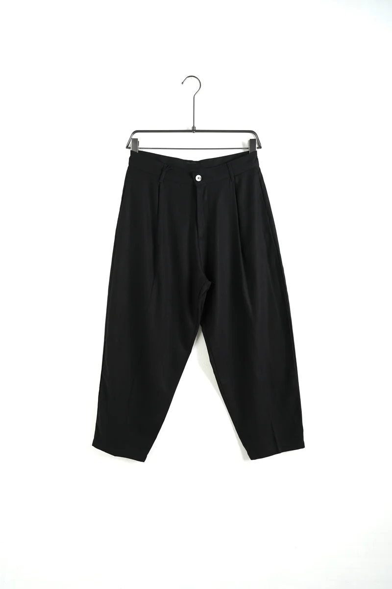SODA - pantalone japan wide leg - nero